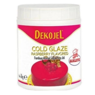 OVALETTE DEKOJEL FRAMBUAZLI SOĞUK PASTA JELİ 1 KG