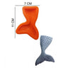 Şeker Hamur Kalıbı Silikon Balık Kuyruğu 7*11 Cm