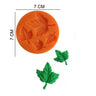 Şeker Hamur Kalıbı Silikon Çınar Yaprakları 7*7 Cm