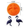 Şeker Hamur Kalıbı Silikon Filamingo 6*6 Cm