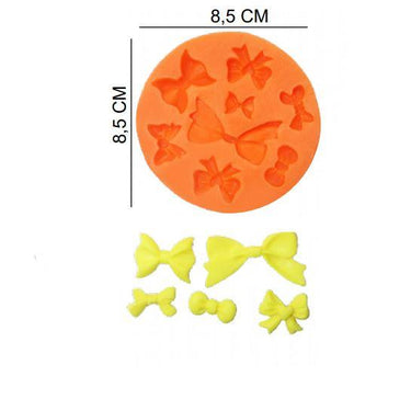 Şeker Hamur Kalıbı Silikon Fiyonglar 8,5*8,5 Cm