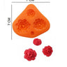 Şeker Hamur Kalıbı Silikon Güller 7*7 Cm