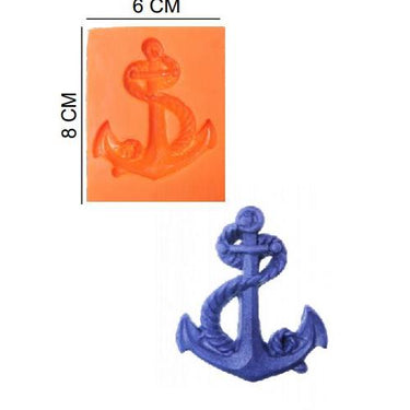 ŞEKER HAMUR KALIBI SİLİKON GEMİ ÇAPASI 6*8 CM