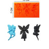 Şeker Hamur Kalıbı Silikon Melek 7*12 Cm