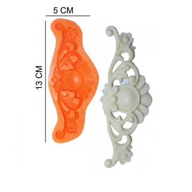 ŞEKER HAMUR KALIBI SİLİKON TAC 5*13 CM