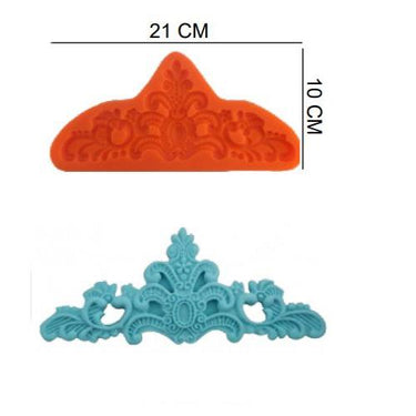 ŞEKER HAMUR KALIBI SİLİKON TAC 10*21 CM