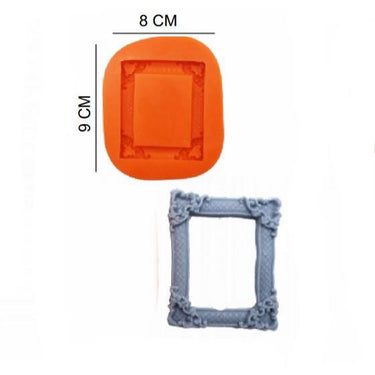 ŞEKER HAMUR KALIBI SİLİKON ÇERÇEVE 8*9 CM