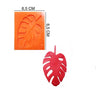 Şeker Hamur Kalıbı Silikon Yaprak 6,5*6,5 Cm