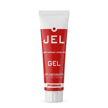 Şeker & Sugar Süper Kırmızı Jel Gıda (Boyası) Renklendiricisi 100 g
