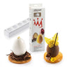 Silikomart MUL3D EGG 100 - Profesyonel 3D Yumurta Formlu Silikon Kalıp Seti