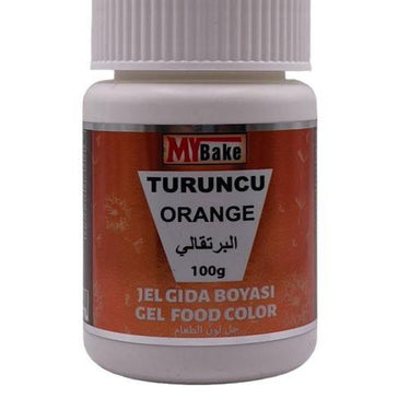 MY BAKE JEL GIDA BOYASI TURUNCU 100 GR