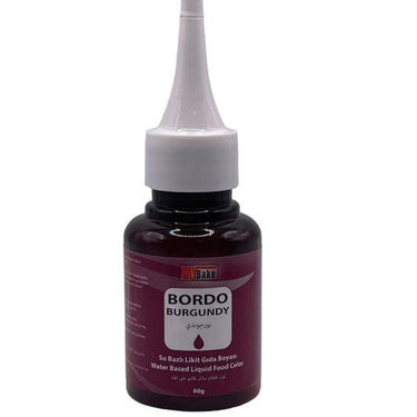 SU BAZLI LİKİT GIDA BOYASI BORDO
