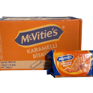 ÜLKER MCVİTİES KARAMELLİ BİSKÜVİ (120GR*16)