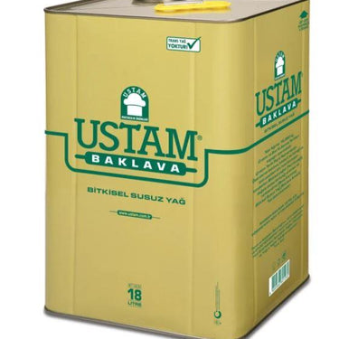 Ustam Baklava Bitkisel Susuz Yağı 18 Lt
