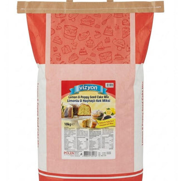 VİZYON LİMONLU HAŞHAŞLI KEK MİKSİ (10 KG.)