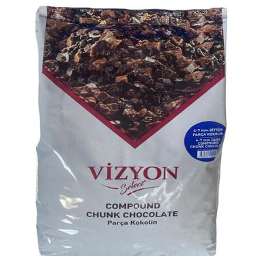 Vizyon Parça Select Kokolin Bitter Çikolata 4-7Mm (2,5Kg)