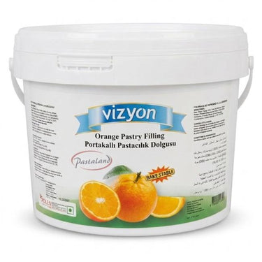 VİZYON PORTAKAL PARÇACIKLI DOLGU KREMASI (6 kg.)