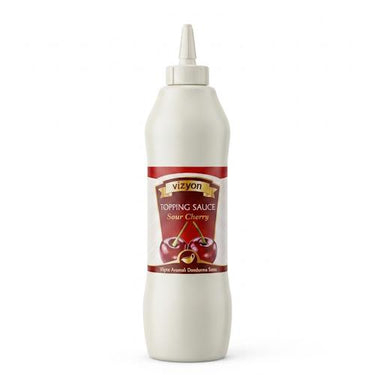 VİZYON VİŞNE AROMALI DONDURMA VE TOPPING SOS 1 KG