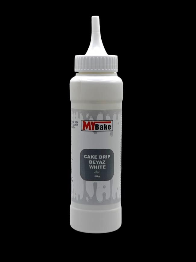 MYBake Cake Drip Beyaz 250 GR