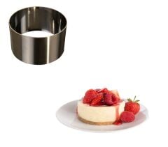 Parfe Kalıbı / Yuvarlak Tekli Küçük Pasta Kalıbı 8 cm