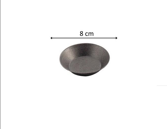 Gobel Yuvarlak Mini Tart 6' lı set 8 cm.