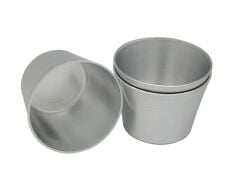 Alüminyum Krem Karamel Kalıbı 6 lı no 1