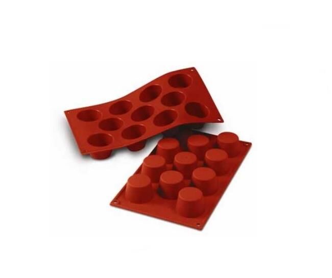 Silikomart SF022 Küçük Boy Profesyonel Silikon Muffin Kalıbı