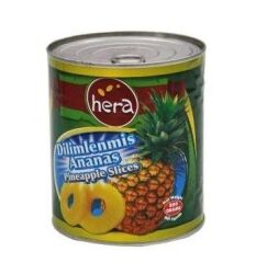 HERA DİLİMLENMİŞ ANANAS KONSERVE 820 GR