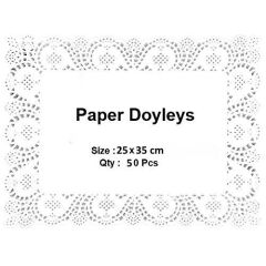 Kağıt Dantelli Altlık 25*35