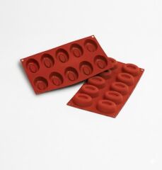 Silikomart SF084 Orta Oval Savarin Profesyonel Silikon Kalıp