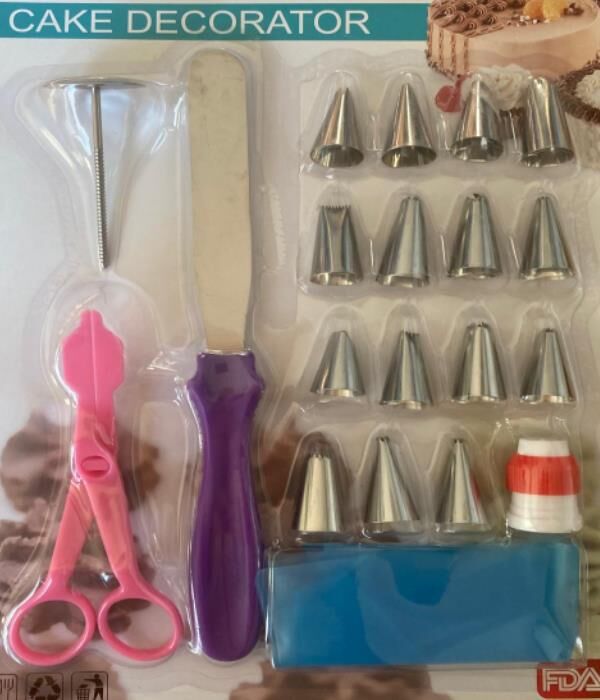 PASTALAND DEKORATİF DUY SETİ 20 Lİ