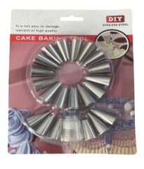 PASTALAND DEKORATİF DUY SETİ 21 Lİ TAKIM