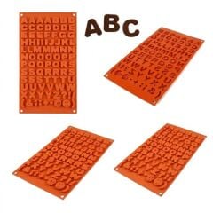 Silikomart SF169 Alfabe Büyük Silikon Kalıp