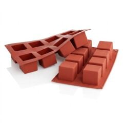 Silikomart SF104 Küp Profesyonel Silikon Kalıp