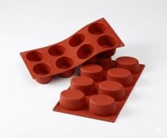 Silikomart SF055 Büyük Oval Profesyonel Silikon Kalıp