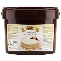 VİZYON FİLDİŞİ ÇİKOLATALI GANAJ SOSU 6 KG