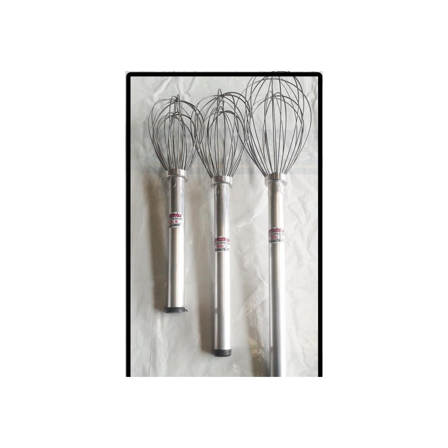 Kütükçüoğlu Alüminyum Saplı Çırpma Teli 0 No