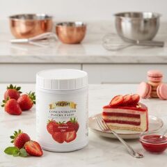 VİZYON KONSANTRE ÇİLEK PASTACILIK KARIŞIMI 1 KG