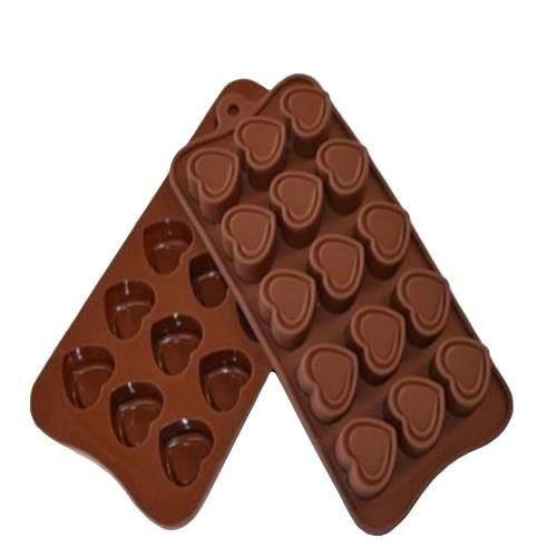 SİLİKON ÇİKOLATA KALIBI ŞEKİLLİ KALP Pastaland