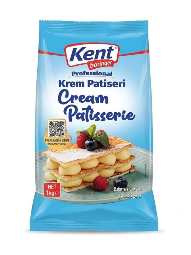 KENT KREM PATİSERİ SARI 1KG