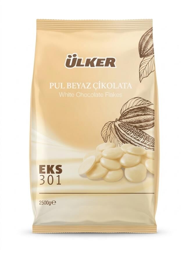 ÜLKER PUL ÇİKOLATA FİLDİŞİ (BEYAZ) EKS301 2,5KG