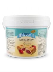 Vizyon Dolgu Kreması Çilekli 6 kg