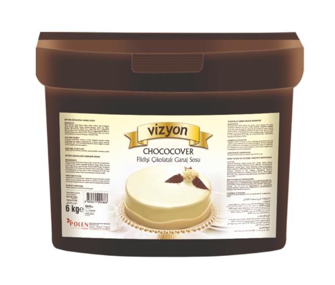 Vizyon Fildişi Çikolatalı Ganaj Sosu 6 kg