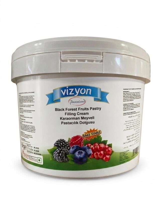 VİZYON KARAORMAN MEYVELİ PASTACILIK DOLGUSU VE KREMASI – 6 KG