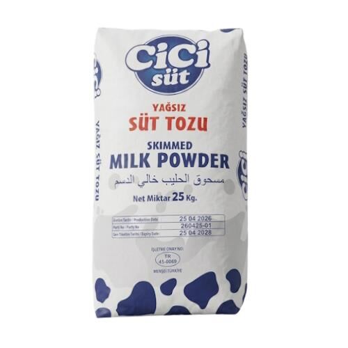 CİCİSÜT YAĞSIZ SÜT TOZU (25 KG)