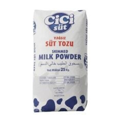 CİCİSÜT YAĞSIZ SÜT TOZU (25 KG)