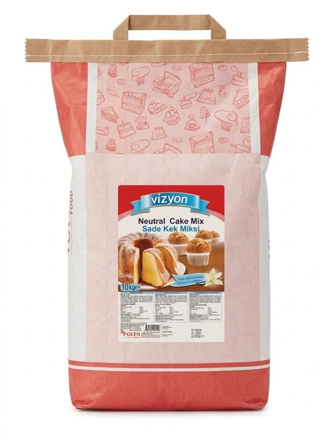 VİZYON KEK MİKSİ SADE  (10 KG.)