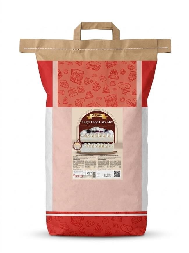 VİZYON KEK MİKSİ ANGEL FOOD CAKE  (10 KG.)