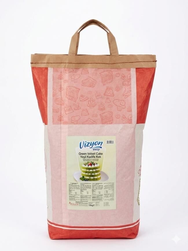 VİZYON EASY KEK MİKSİ GREEN VELVET  (10 KG.)
