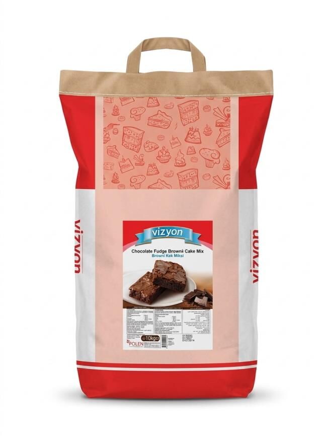 VİZYON ÇİKOLATALI BROWNİ KEK MİKSİ (10 KG.)
